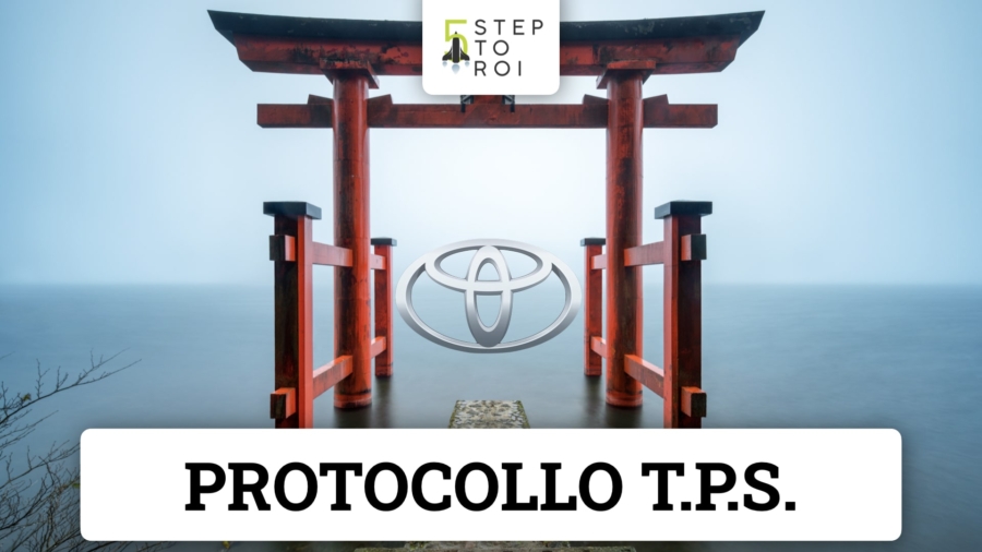 Protocollo T.P.S. - Toyota Production System - 5 step to ROI - Automatizza la tua attività con il Metodo 5 Step to ROI ® - Taiichi Ōno - Analisi dei processi